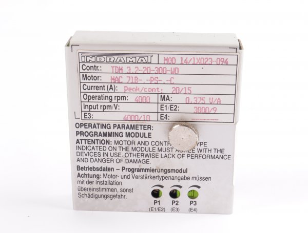 Indramat Programmierungsmodul MOD 14/1X023-094 für TDM 3.2-20-300-W0 #used