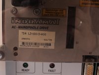 Indramat AC Mainspindle Drive Spindel Drive TDA 1.3-100-3-A00 geprüft #used