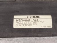 Siemens Trafo Transformator 4AP4348-7CA Prim.380V Sec.165V #used