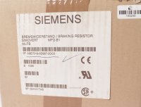 Siemens SINAMICS / SIMOVERT Bremswiderstand DC 510-620V 5kW, 80 Ohm 6SE7018-0ES87-2DC0 #new sealed