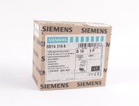 Siemens Leitungsschutzschalter 400V 10kA, 3-polig 5SY4316-6 #new open box