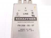 SCHAFFNER Netzfilter FN 258-55-07 480VAC 50-60Hz #used