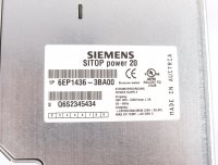 Siemens SITOP modular 20 A geregelte Stromversorgung 6EP1436-3BA00 #used
