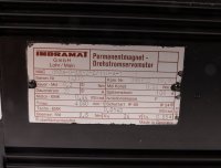 INDRAMAT Permanentmagnet-Drehstromservomotor MAC 093A-0-LS-2-C/110-A-1 aus MAHO MH 600 E2