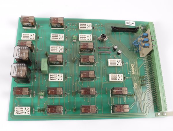 MAHO 28A1 Relaisplatine ID Nr. 27.073002 aus MAHO MH 600 E2 #used