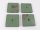 4x Air Loc Maschinenfüße Maschinenschuhe 120x120mm #used