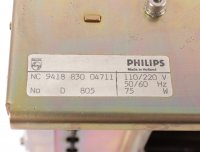 PHILIPS Rack Leergehäuse NC 9418 830 04711 #used