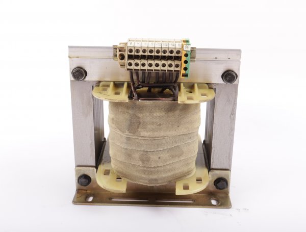 Trafobau Schuster Trafo Transformator TEK-3451 Prim: 380V 2,65A Sec:110/220V 9/4,5A #used