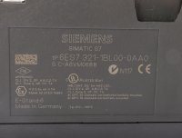 Siemens SIMATIC S7-300 Digitaleingabe SM 321 6ES7321-1BL00-0AA0 E-Stand:6  #used