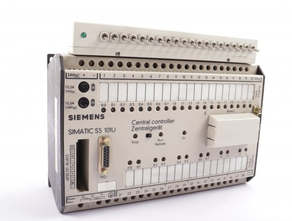 Siemens SIMATIC S5 ZG 101U ZENTRALGERAET 6ES5101-8UA13 #used