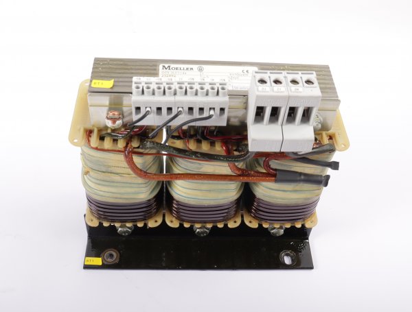 MOELLER Trafo Transformator DTS 3UI114a Pri 3x400V / 1.6A Sec 3x19V / 30.4A #used