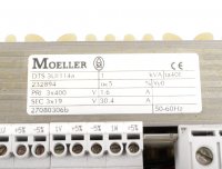 MOELLER Trafo Transformator DTS 3UI114a Pri 3x400V / 1.6A Sec 3x19V / 30.4A #used
