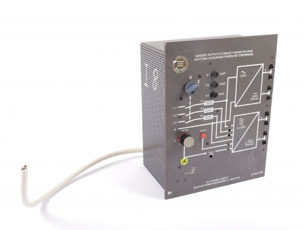 LN Lucas Nülle D,C, Power Supply Gleichstromversorgung SO3212-5W 0-240V/10A #used