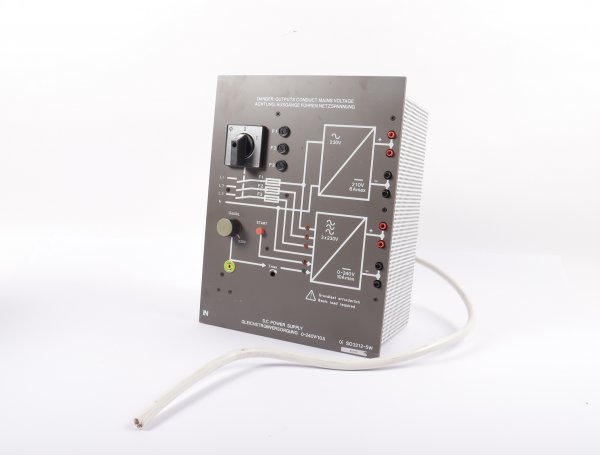 LN Lucas Nülle D,C, Power Supply Gleichstromversorgung SO3212-5W 0-240V/10A #used