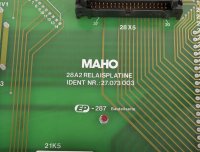 MAHO Relaisplatine 28A2 Ident Nr. 27.073 003 #used