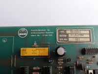 MAHO Anschlussplatine für elektronisches Handrad 8402.087.A Ident Nr. 27.68 956 #used
