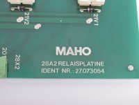 MAHO Relaisplatine 28A2 Id.Nr. 27.073054 #used