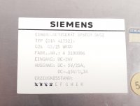 Siemens SINUMERIK 3/SIROTEC Stromversorgung 6EV3054-0DC #used
