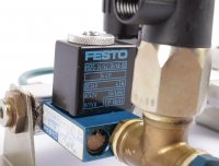 FESTO Drucklufteinheit MFH-3-1/8-SEU 11121 + MSFG-24/42-50/60-0D #used