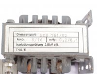 SDS 161/V2 Drosselspule Amp.8/16 mHy.0,2/0,1 T40/E #used
