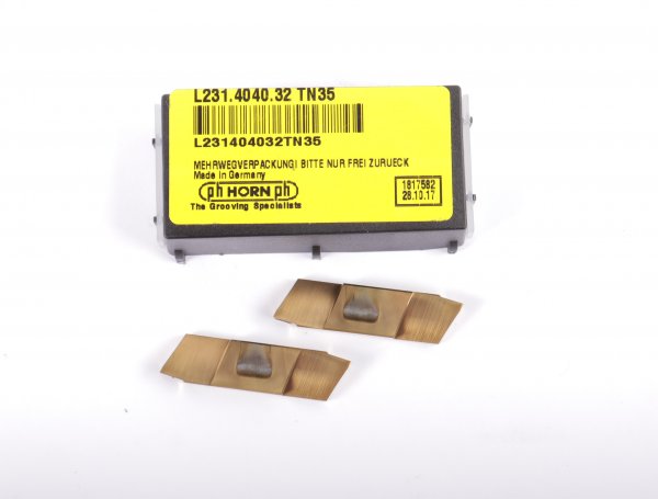 HORN Wendeschneidplatte L231.4040.32 TN35 #new open box