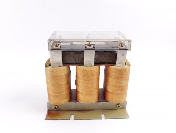 Fanuc A81L-0001-0124-03 Drossel Reactor Induktion 0.1mH Current 126A Phase 3 #used