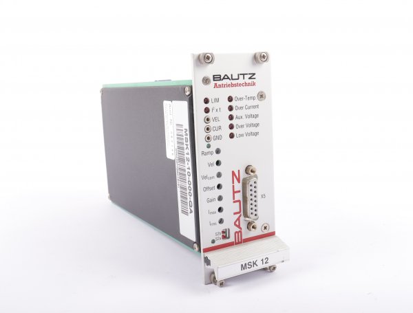 BAUTZ Servoverstärker MSK12 MSK12-10-000-QA #used