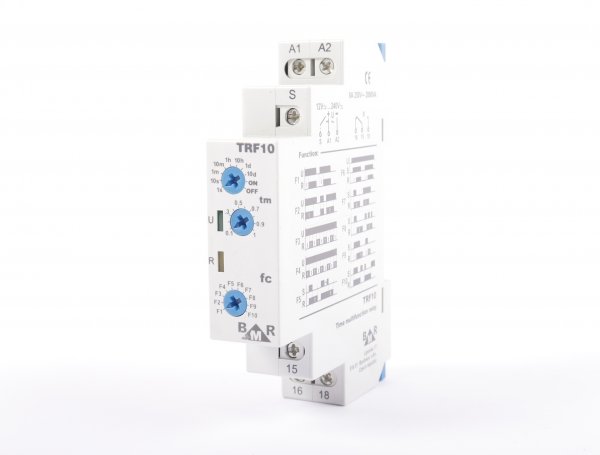 BMR Zeitrelais Time Multifunction Relay TRF10  #used