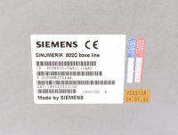 Siemens SINUMERIK Maschinensteuertafel 802C Base Line 6FC5500-0AA11-1AA0  Vers.B #used