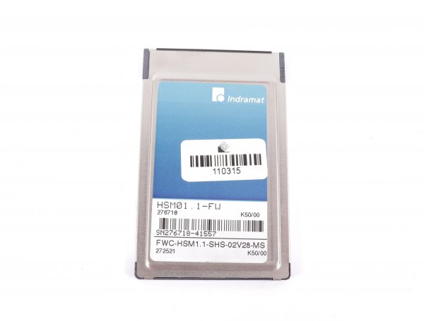 INDRAMAT Memory Card HSM1.1-FW FWC-HSM1.1-SHS-02V28-MS #used