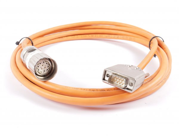 Kollmorgen Resolverkabel 6SM Nr. DE-84972  5m #used