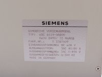 Siemens SIMODRIVE 611 Vorschubmodul 40/80A 6SC6114-0AA00  #used