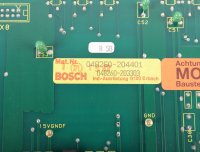 Bosch CNC CC200T Servo Karte 048260-204401 048670-101401...
