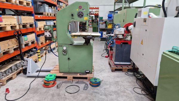 Thiel Metallbandsäge Segura 117 Vertikal Bandsäge wie Mössner Rekord Metallsäge