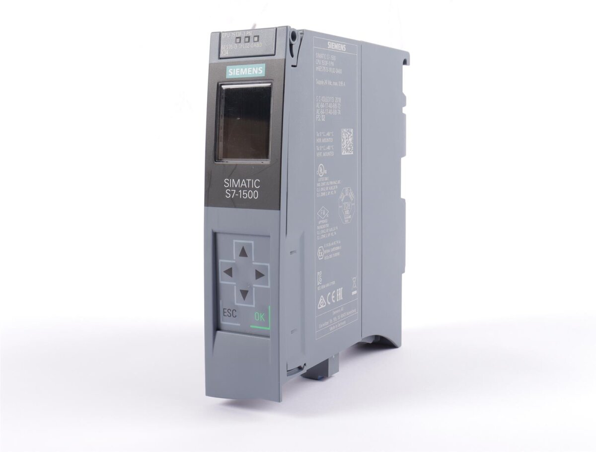 Siemens SIMATIC S7-1500 CPU 1513F-1 PN Zentralbaugruppe 6ES7513-1FL02 ...