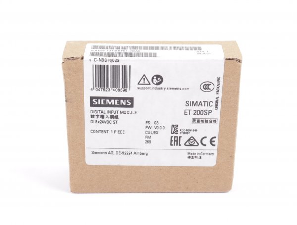 Siemens SIMATIC ET 200SP digitales Eingangsmodul 6ES7131-6BF01-0BA0 #new sealed