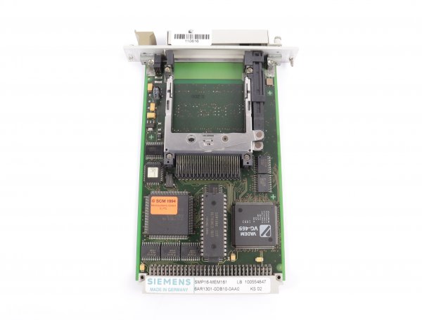 Siemens SICOMP SMP16-MEM161 PCMCIA-Anschaltung 6AR1301-0DB10-0AA0 #used