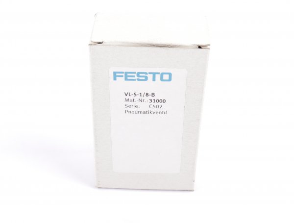 FESTO Pneumatikventil VL-5-1/8-B 31000 C502 #new open box
