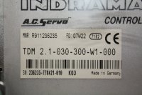 Indramat AC Servocontroller TDM 2.1-030-300-W1-000 #used