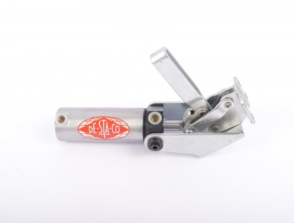 Destaco 807-UF Pneumatischer Kraftspanner 2220 N  horizontaler Zylinder #used