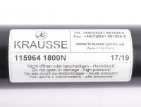 KRAUSSE Gaszugfeder 115964 Zugkraft 1800N ( 180kg) Hub...