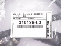 Heidenhain Anschlusskabel APK 09 05 47B012 31S012-03 BK Id.-Nr. 310126-03 3m #new sealed