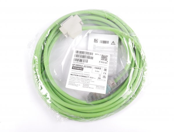 Siemens Signalleitung konfektioniert 6FX8002-2CG00-1AK0 9m #new open box