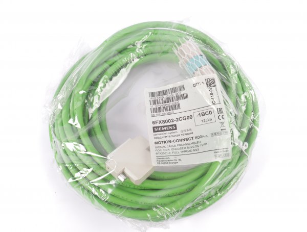 Siemens Signalleitung konfektioniert 6FX8002-2CG00-1BC0 12m #new open box