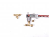 Konvolut Riegler T-Einschraubverteiler T-Verbinder X-Schraubverbinder Winkel Verbinder #used