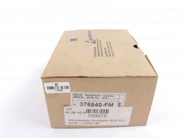 Heidenhain Drehgeber ROD 420 2500 03S12-03 Id.-Nr. 376 840-FM #new open box