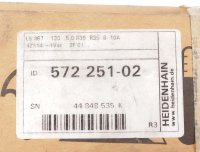 Heidenhain Glasmaßstab LS 487 ML120mm Id.-Nr. 572 251-02  #new open box