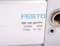 FESTO Normzylinder DNC-100-160-PPV 163485 #used