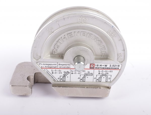 ROTHENBERGER Biegegerät 18 H + W 2.5218  mit Griffstange #used