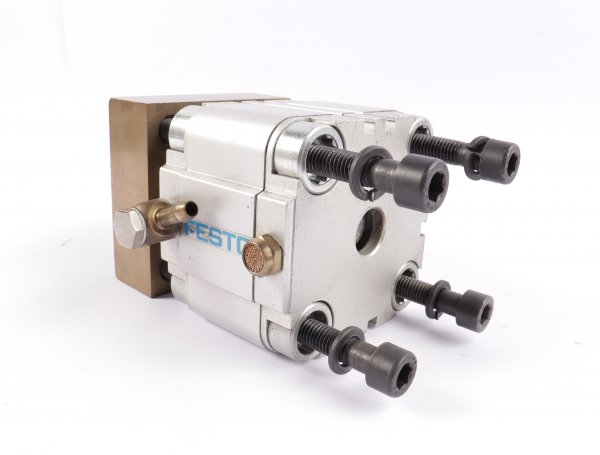 FESTO Kompaktzylinder ADVU-63-20-A-PA 156647 #used